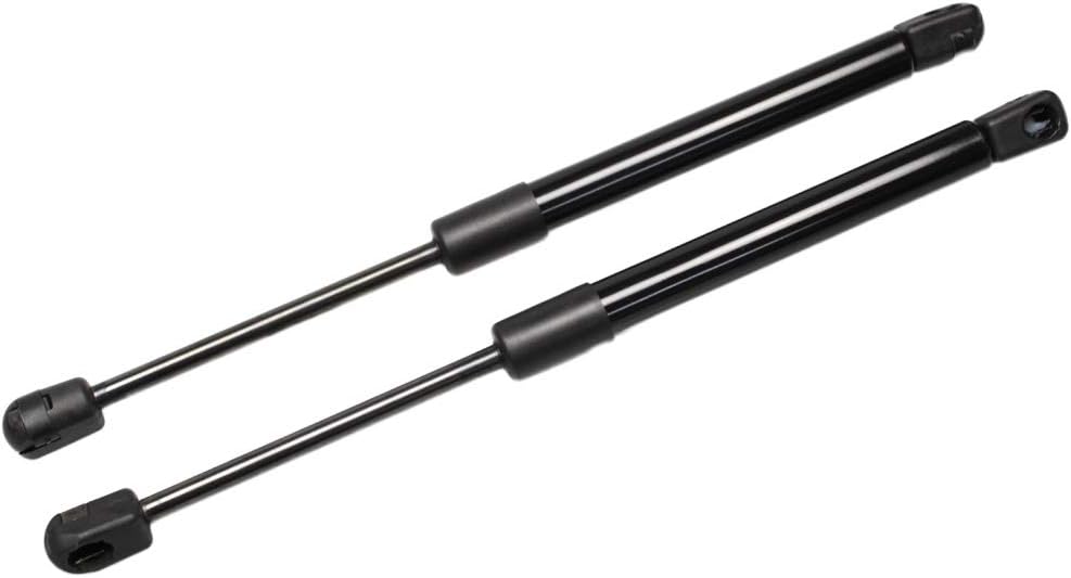 TSUBASA Lift Supports for Toyota Tacoma N220/N240/N250/N260/N270 2005-2015 Front Bonnet Hood Modify Carbon Fiber Gas Charged Shock Dampers Spring Struts Bar (2 PCS) (Normal Black)