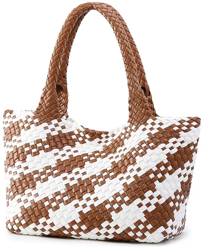 Image of Queenoris Shoulder Bags for Women, Fashion Purses and Handbags Top Handle Vegan Leather Shopper Satchel Large Travel Tote Bag | TOP HANDLE