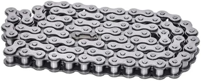 T8F Chain 114 116 118 120 Link Fit for Motorcycles 47 49CC ATV Four-Wheel Beach Vehicle Vehicle Accessories(T8F 118 Link)