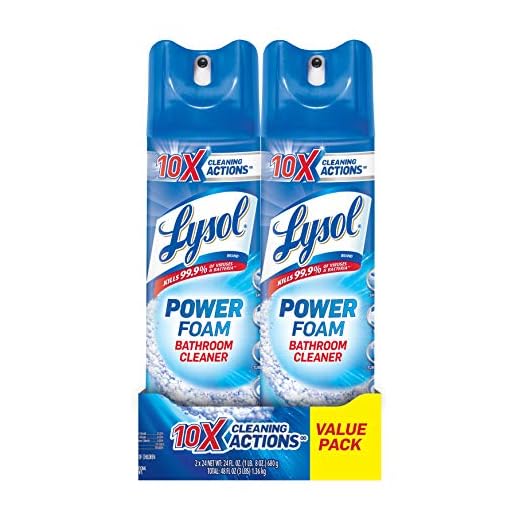 Lysol Bathroom Cleaner Spray, Island Breeze, 48oz (2X24oz)