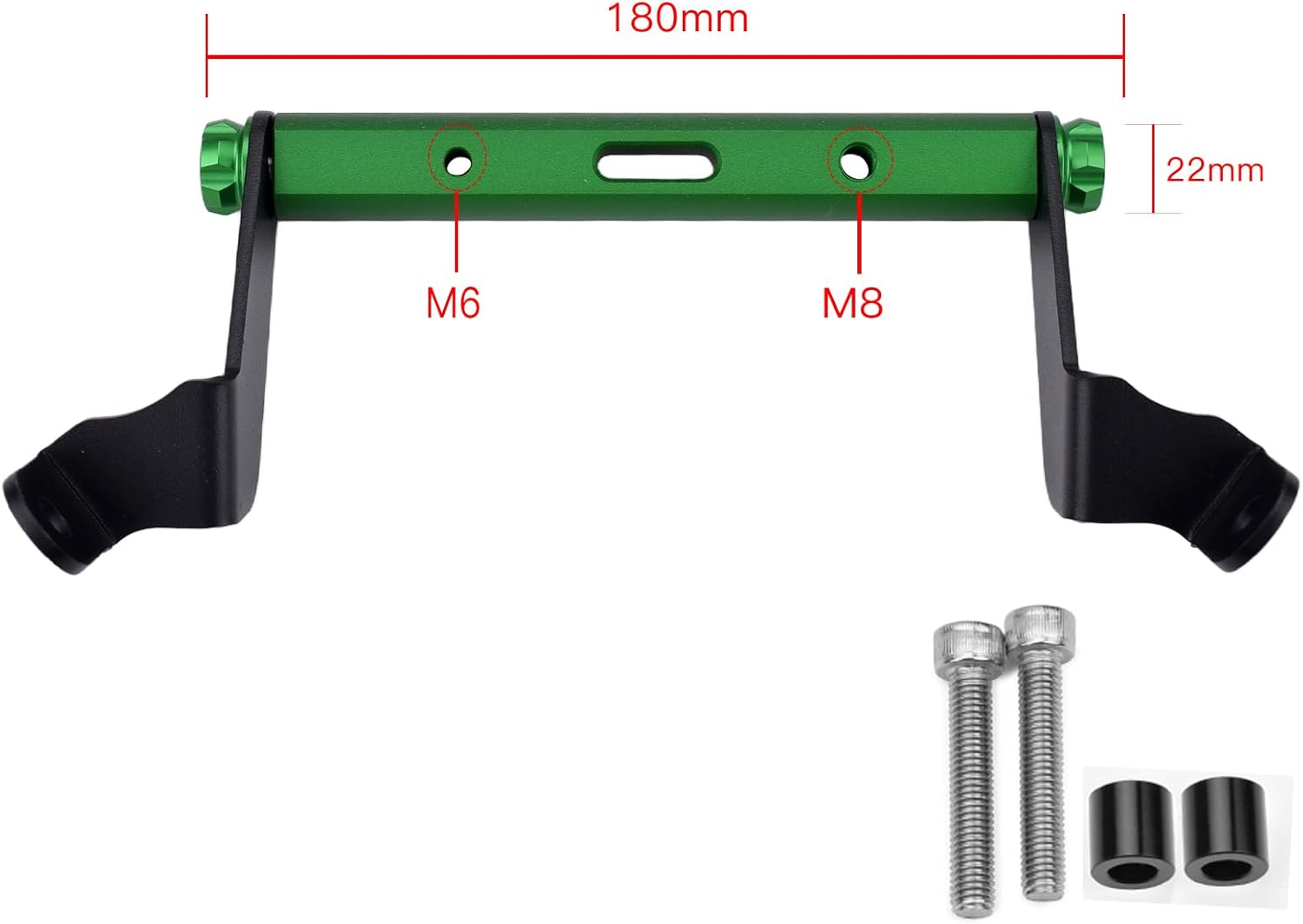 LEDISHUN バイク用 クランプバー ニンジャZX25R/SE ZX-4RR ZX-4R 専用