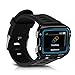 kwmobile Bracelet Rechange pour Fitness Tracker Compatible avec Garmin Forerunner 920XT - Bracelet pour Tracker d'activité en TPU Noir