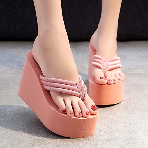 platform heels slippers