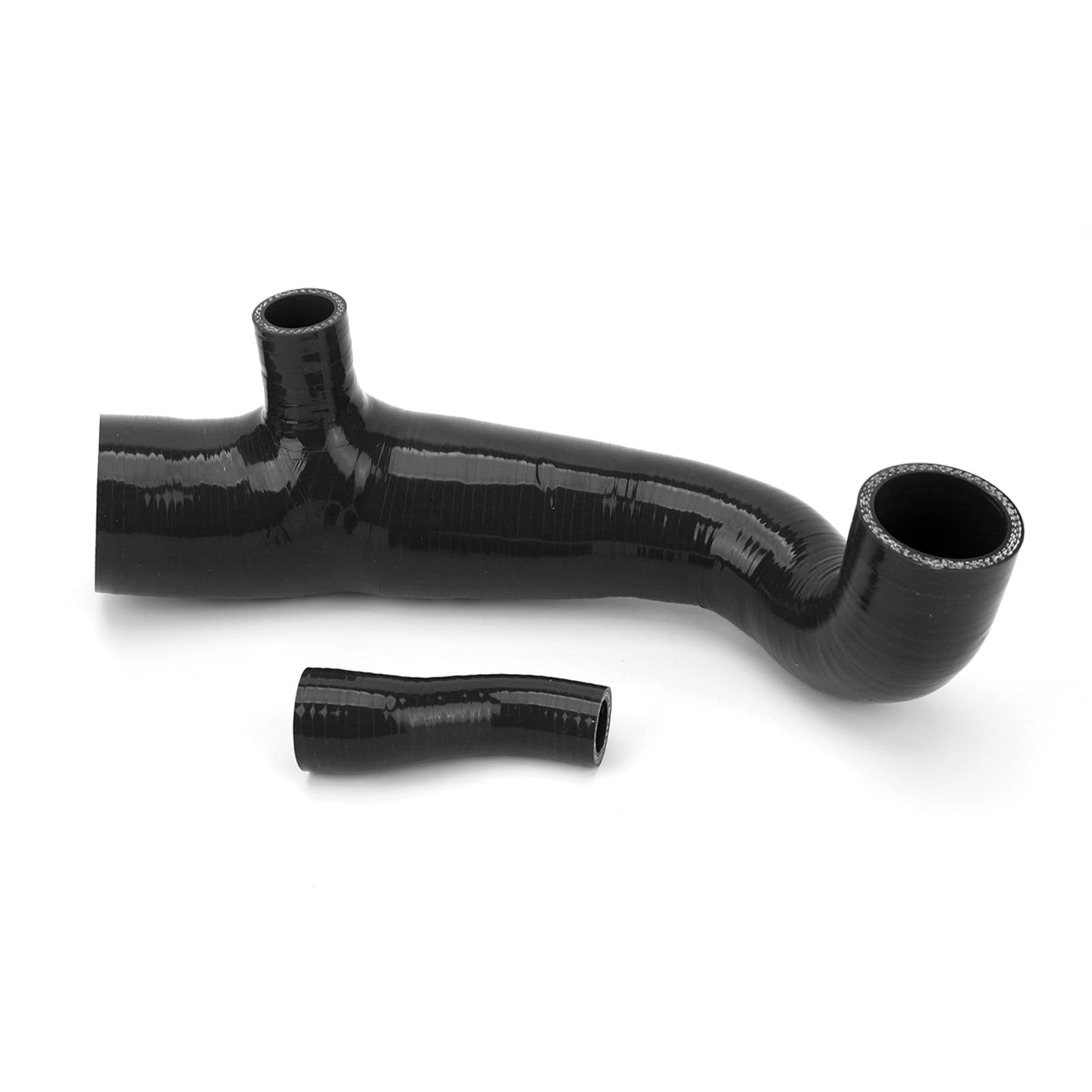 Ansaugschlauch-Sets aus Silikon für Cooper S R55 R56 R57 1.6L N14 2007–2010 (Schwarz)