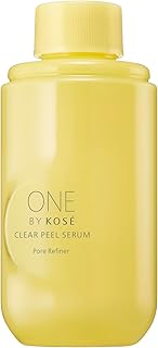 ONE BY KOSE(ワンバイコーセー) ふきとり美容液 毛穴 クリアピール セラム 詰めかえ用 120mL 角栓 角質 保湿 ビタミンE誘導体 ヒアルロン酸 グリセリン