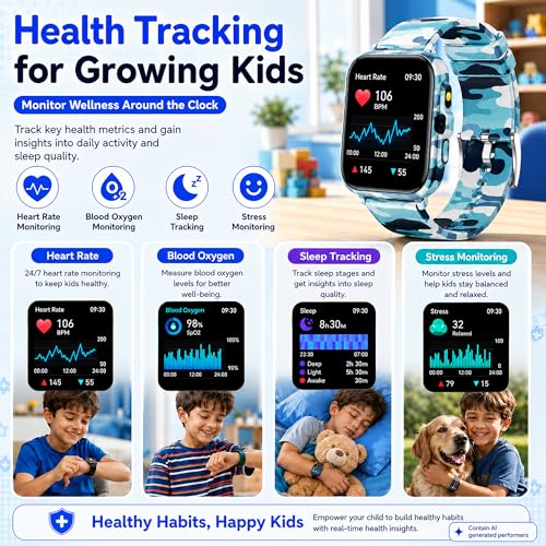 Image of Smart Watch for Kids (Black)