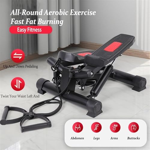 Mini Stair Step Stepper Machine for Home Exercise, Full Body Workout Equipment for Legs, Arms & Core Training, Compact Fitness Stepper for Home Gym - Image 5