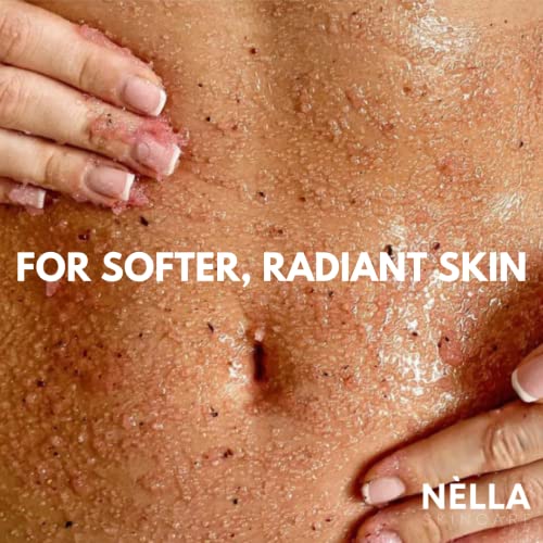 Nella Razor & Kp Bump Eraser Exfoliating Body Scrub 12% Bha + Aha Ingrown Hair Treatment | Strawberry Legs Exfoliator Scrubber For Body & Bikini Area 7Oz #TOP5