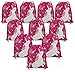 Unicorn Party Bags Supplies for Girls Birthday Party Favors and Gifts, 10 Pack Cute Unicorn Drawstring Goodies Bags
