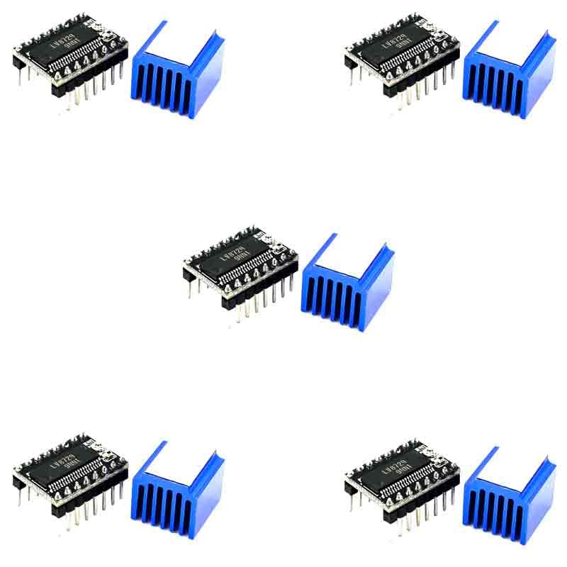 Kit 5 pilotes moteur pas à pas LV8729 pour remplacer les drivers bruyants d'imprimante 3D