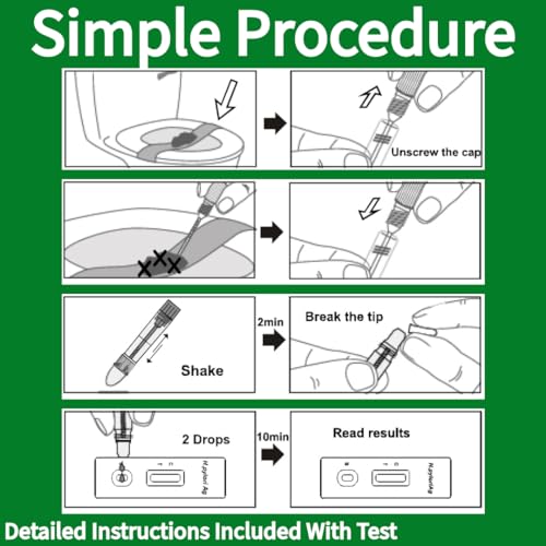 Image of Stomach Ulcer Test Helicobacter H Pylori - Fecal Kit - One Step (1 Test)
