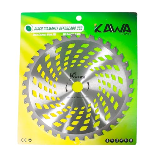 Disco cuchilla de Widia con 36 puntas para desbrozadora