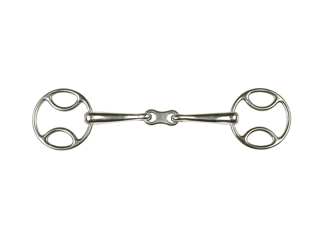 Loop Ring French Link Snaffles (Wilkies) Double Jointed Bits