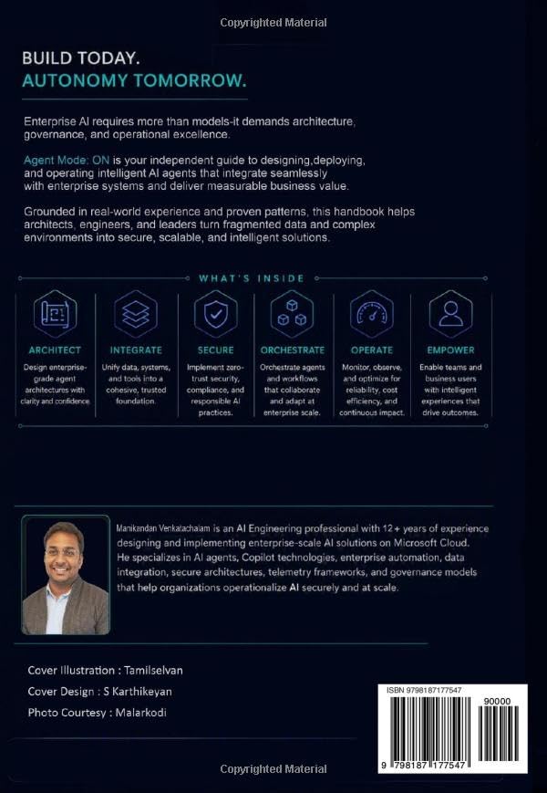 Image of Agent Mode: ON: The Hands-On Copilot Studio Guide for the Next Generation of AI Builders