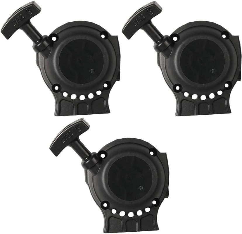 3 Pack Trimmer Recoil Starter Assembly Replacement A051000941, Compatible with Echo Shindaiwa SRM-266 SRM-266S SRM-266T SRM-266U, Smooth Pull Start for Yard Care
