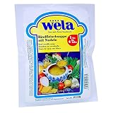 Rindfleischsuppe mit Nudeln