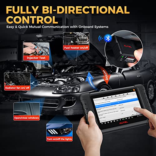 Autel Scanner MaxiCheck MX808S-TS: 2026 Same as MaxiCOM MK900TS MX900-TS TS900, US Ver. of MK808S-TS Up of MK808S, Top TPMS Programming Tool, 3000+ Bidirecitonal Active Test, 28+ Service, 11 OS, FCA - Image 7