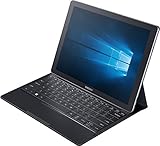 Samsung Galaxy TabPRO S 30,7 cm (12  ) Tablette PC LTE (Intel Core M3–6y30, 4 Go de RAM, disque dur SSD 128 Go) Noir + Book Cover avec vollwertiger Clavier et pavé tactile Win 10 Pro LTE (le clavier allemand)