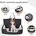Dog Car Booster Seat for Small and Medium Dogs,Waterproof Pet Car Seat,Dog Car Travel Carrier Bed,Demountable Car Seat Booster
