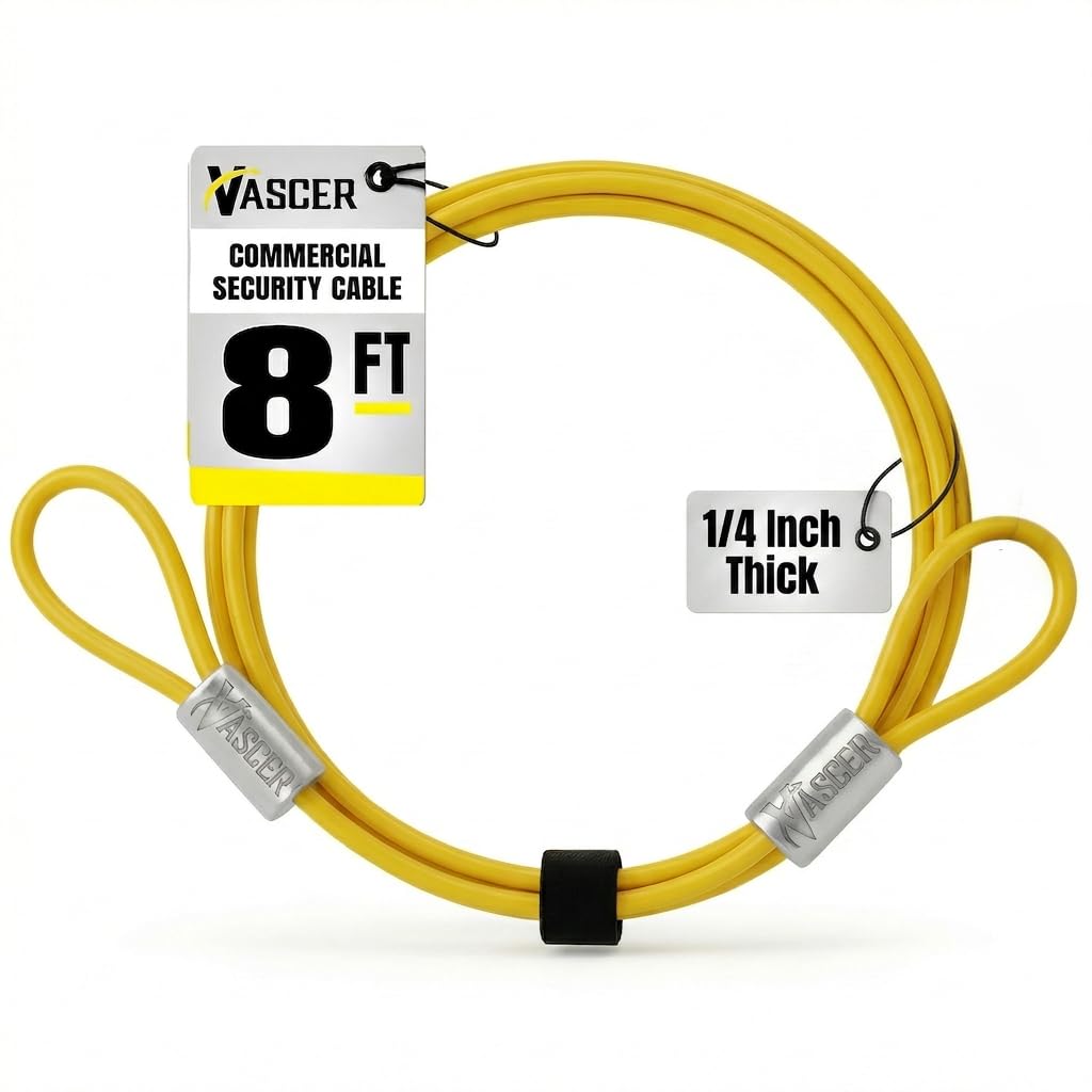 Vascer Heavy Duty Security Cable