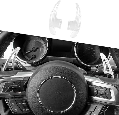 NS 2PCS For Hyundai LA FESTA 2019 Steering Wheel Shift Paddle Shifter Extension Red - Foto 7