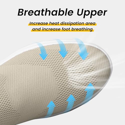 Image of BQQ Men's Slip-On Sneakers Lightweight Non Slip Walking & Workout Shoes Breathable Casual Tennis Shoes