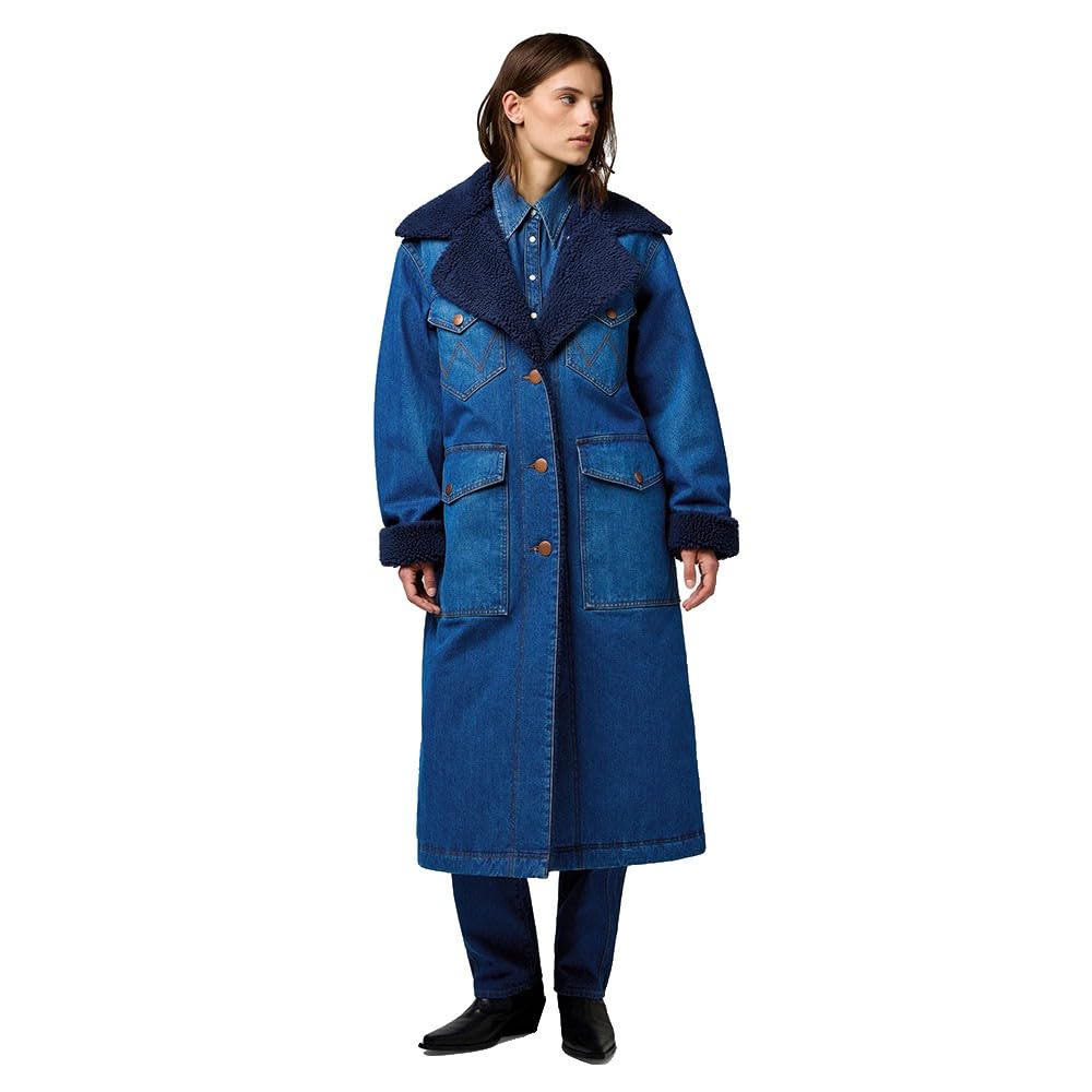 Wrangler WRANGE COAT, Sparkle Blue, M