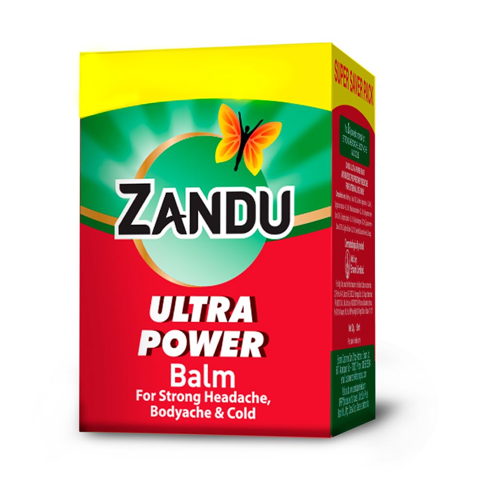 Zandu Ultra Power Balm | For Pain Relief from Strong Headache, Bodyaches & Cold | Bone, Joint & Muscle Care | 50 ML-picture-16