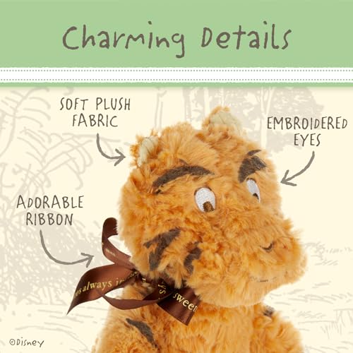 Kids Preferred 46082 Disney Baby Classic Winnie The Pooh And Friends Stuffed Animal, Tigger 11.75 Inches thumb #3