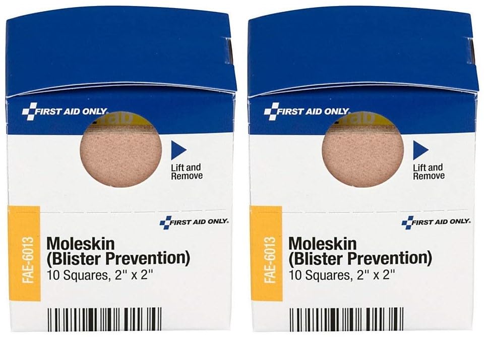 First Aid Only - FAE-6013 Pac-Kit by Moleskin Blister Prevention,...