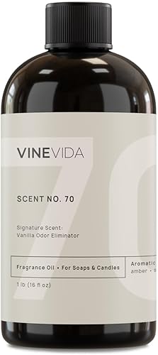 Miniatura 1023 de VINEVIDA [4 onzas] Aceite de fragancia de madera de teca de caoba para fabricación de velas y fabricación de jabón, aromas de velas prémium para