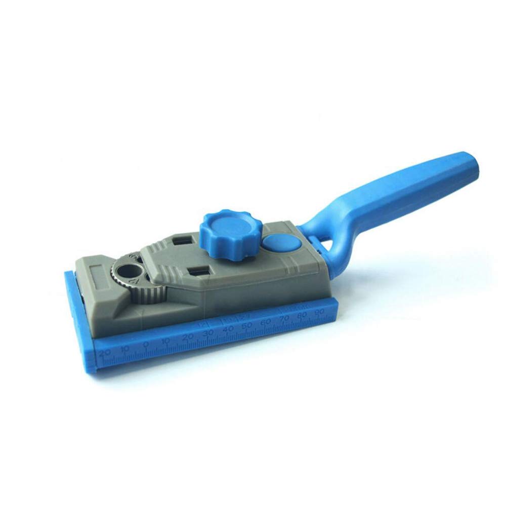 WG Punch Locator, Woodworking Drilling Hole Locator Wood Board Connection Drill Locator Woodworking Tools