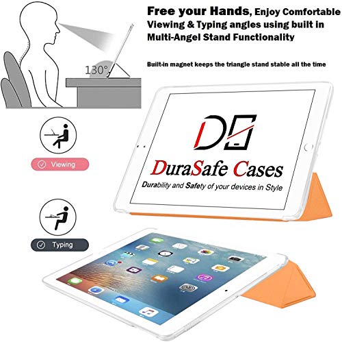 Image of DuraSafe Cases for iPad Pro 9.7 inch 2016 Protective Case A1673 MLMP2HN /A MM172HN /A MLMN2HN /A MLMQ2HN /A A1674 A1675 MLMW2HN /A MLMX2HN /A MM192HN /A MLMV2HN /A MLN02HN /A MLMY2HN /A MLN12HN /A - Orange