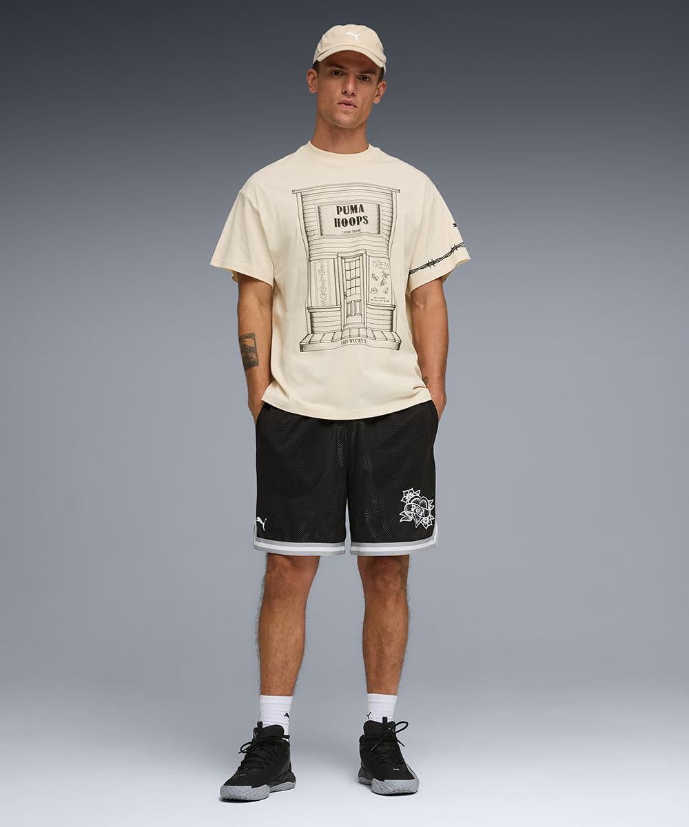 Puma Swish N'Ink męska koszulka do koszykówki oversized