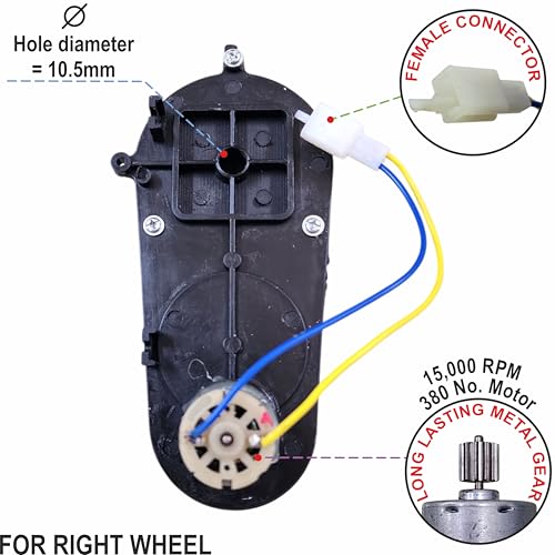 Image of MEKASHI Spare Parts (15000RPM Gear Box Right)