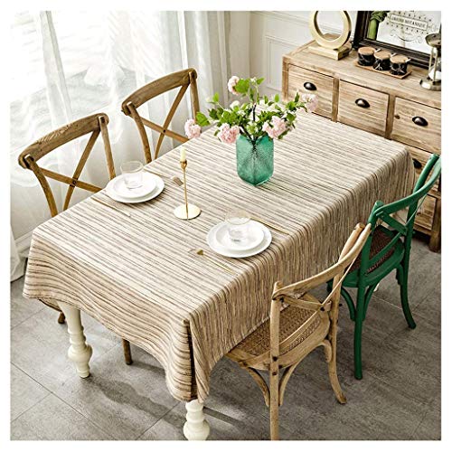 Nappe en chenille rectangulaire de table basse grand format tissu américain