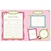 C.R. Gibson 'Sweet Baby' Pink Owl First Five Years Girl Memory Baby Book, 64pgs, 10'' W x 11.75'' H