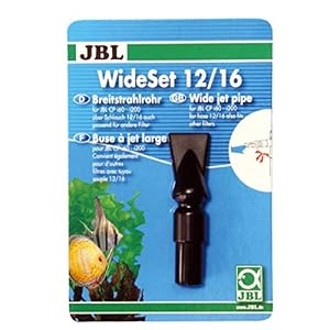 JBL WideSet 12/16, Set uscita acqua con tubo a getto largo per filtri interni acquario
