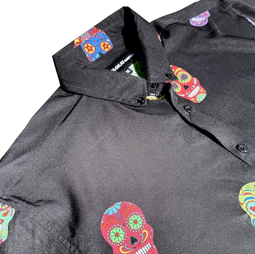 Image of Molokai Surf Button Down Slim Fit Hawaiian Short Sleeve Shirts