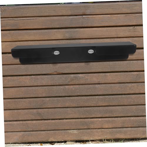 Support couvercle de poubelle à roues extérieur fixation bac déchets - 7