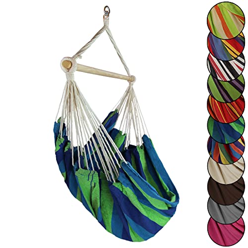 BB Sport Hängestuhl Hängesessel Textil Hängeschaukel Hängesitz...