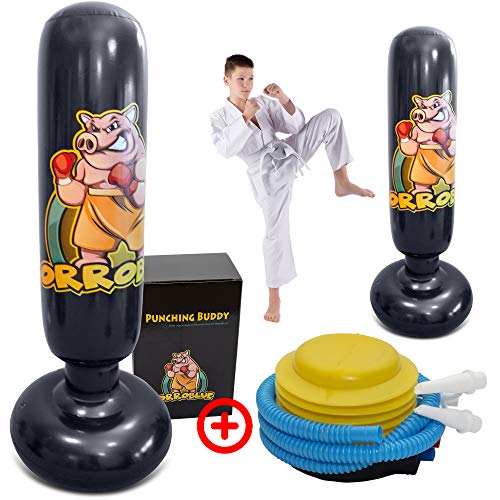 OrroBlue Punching Bag for Kids | Bop It | Boxing | Inflatable |