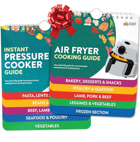 Air Fryer & Instant Pot Magnetic Cooking Guides - 7"