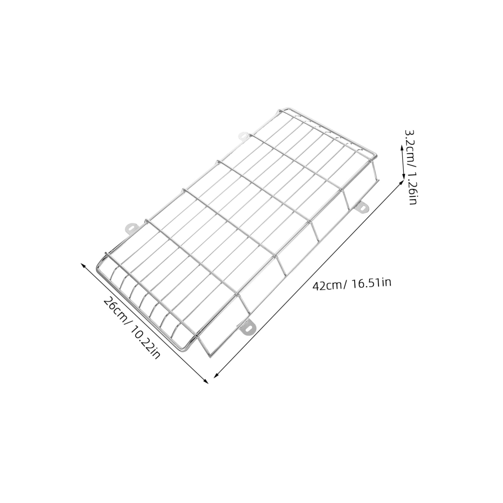 Yardwe Metal Emergency Light Wall Mount Cage School Sign Lights Safety Cover Exit Sign Damage Prevention Reusable Protective Guard