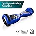 ACBK - Patinete Eléctrico Hover Autoequilibrio Basic con Ruedas de 6.5" (Luces...