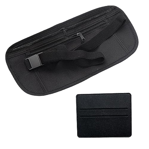 Secure-Travel-Money-Belt-BagAdjustable-Elastic-Sports-Waist-Bag-Multipurpose-Waterproof-Travel-Belt-Bag-for-Sports-and-Outdoors-Activitiesan-tiTheft-Passport-Holder-Travel-Wallet-for-Men-Women