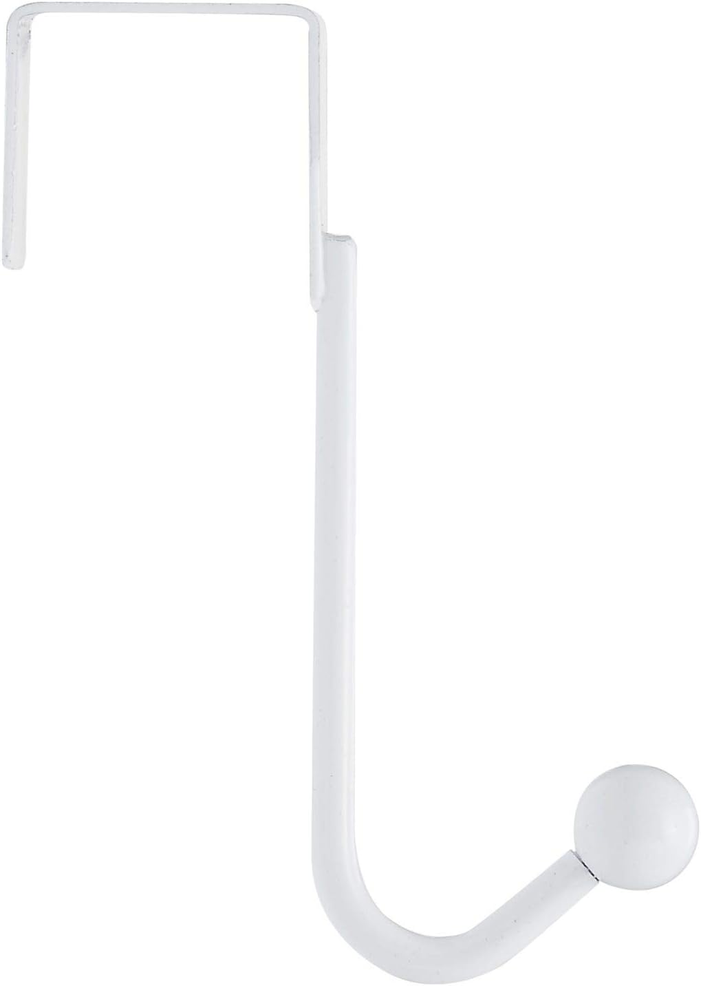 Richelieu Hardware BP9990130 Utility Over The Door Metal Hook, 1 in (25.5 mm), White
