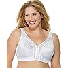 Playtex-Womens-18-Hour-Front-Close-Wirefree-Bra-w-Flex-Back-US4695 Playtex Women's 18 Hour Supportive Flexible Back Front Close Wireless Bra US4695