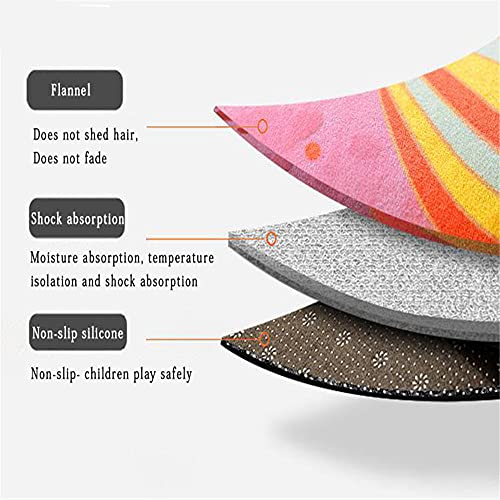 TXSA Tappeti Bambini Cotone Piccolo mondo