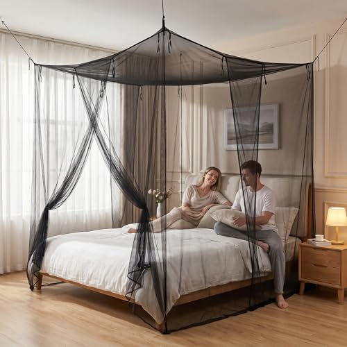 Cortinas de cama de instalación rápida para noches tranquilas en el hogar 5